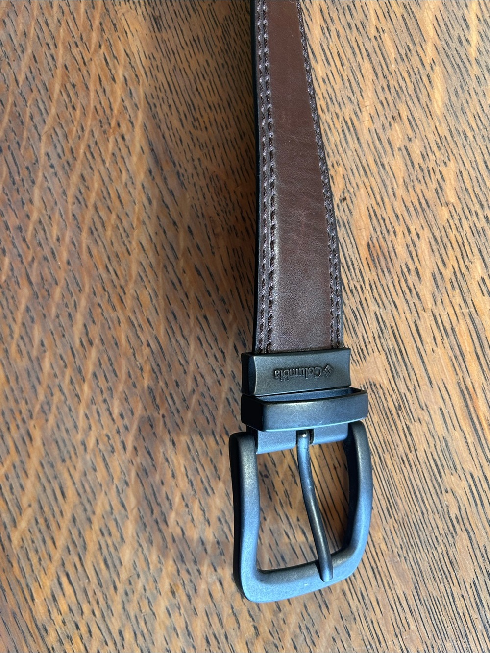 Columbia Men’s Reversible Leather Belt – Size 38